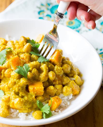 Crockpot Chickpea Curry Recipe