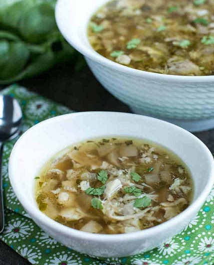 Instant Pot Chicken Thighs Soup