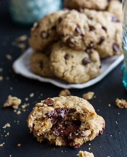 The Best Oatmeal Chocolate Chip Cookies Around