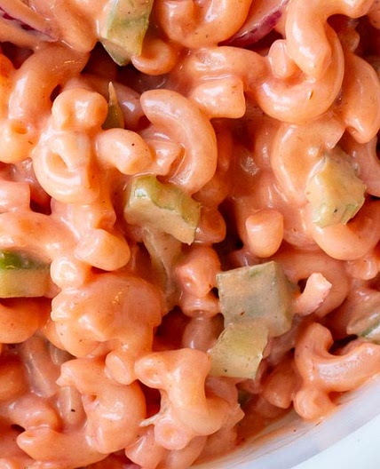 Pink Cadillac Pasta Salad