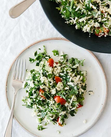 Cauliflower Rice Tabbouleh