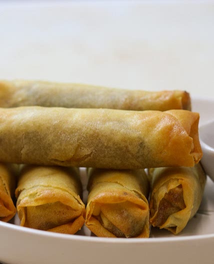 Air Fryer Spring Rolls (Frozen)