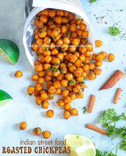 Indian Style Roasted Chickpeas