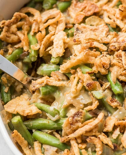 Vegan Green Bean Casserole