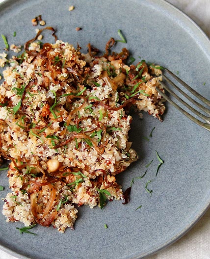 Quinoa Chickpea Biryani