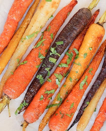 Ras al Hanout Roasted Carrots