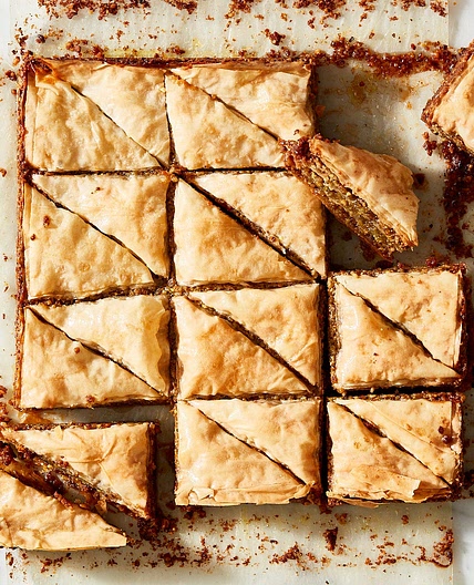 Walnut and Pistachio Baklava