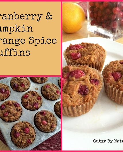 Cranberry Pumpkin Orange Spice Muffins (Grain Free, Dairy Free, Nut Free)