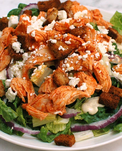 Buffalo Chicken Caesar Salad