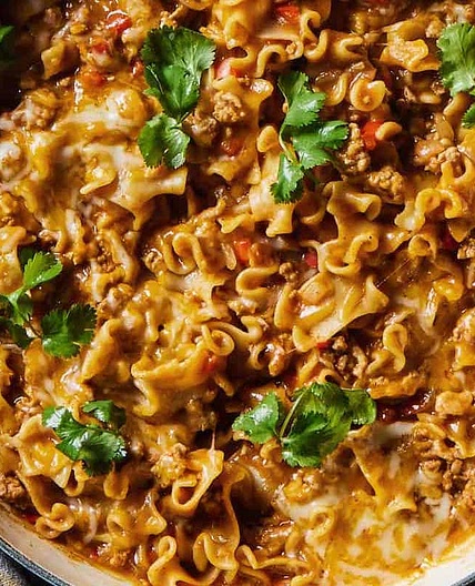 Cheesy Taco Pasta