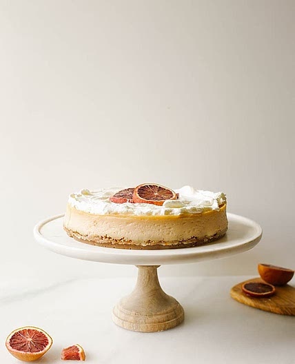 Blood Orange Cheesecake
