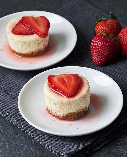 Mini New York Cheesecakes