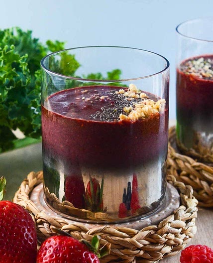 Energizing Kale Beet Smoothie