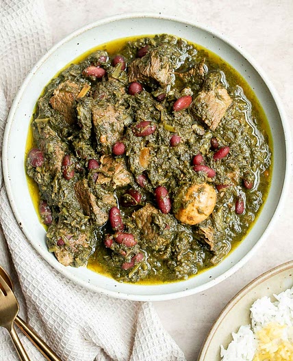 Ghormeh Sabzi (Persian Herb Stew)
