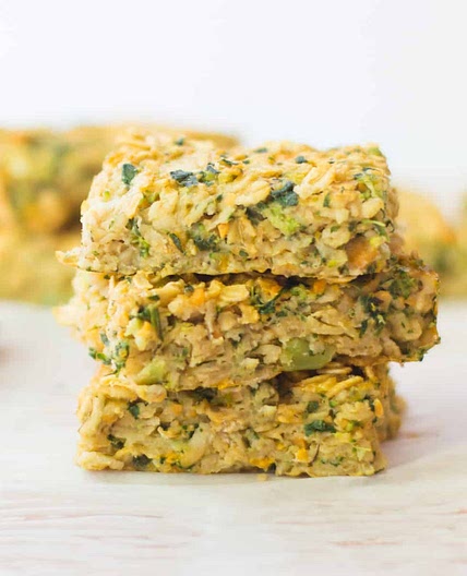 Savory Baked Oatmeal with Vegetables