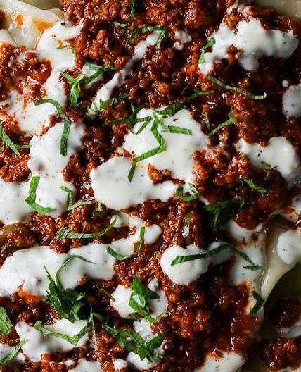 Aushak - Afghan Dumplings