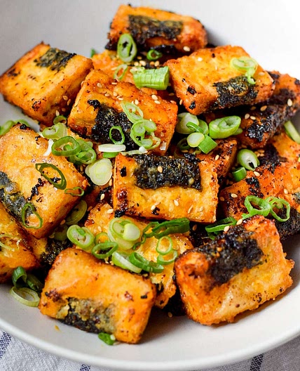 Crispy Seaweed-Wrapped Tofu
