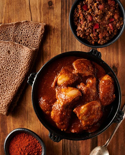 doro wat - Ethiopian chicken curry