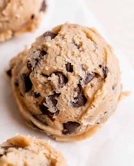 Edible Chocolate Chip Cookie Dough