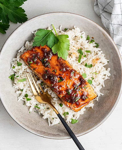 Honey Glazed Salmon