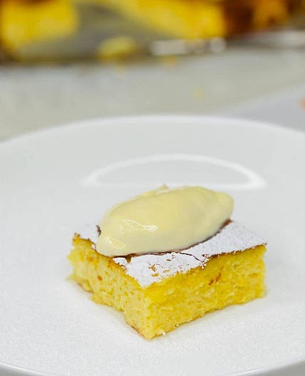 Alivenci (Romanian Custard Tart) – Easy Cornbread Cheesecake