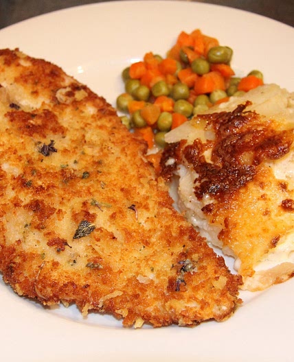 Breaded Orange Roughy - Crisp and tender