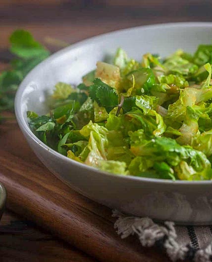 Korean Lettuce Salad Recipe