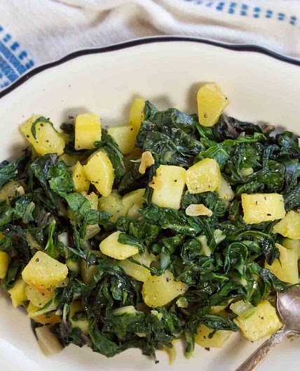 Croatian Chard & Potatoes (Blitva)