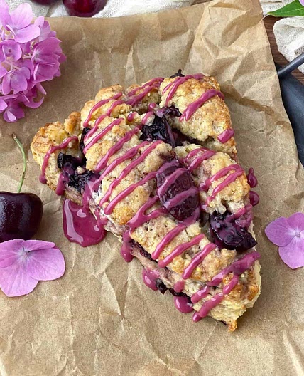 Cherry Scones