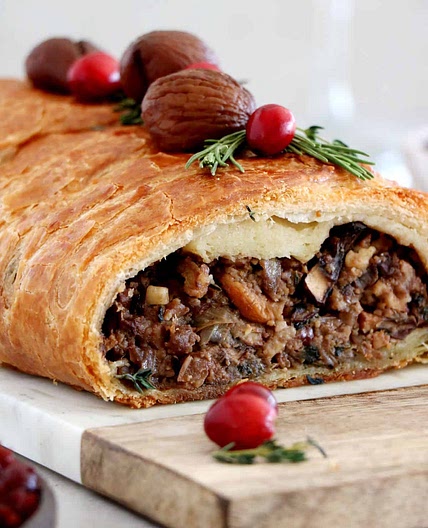 Vegetarian Mushroom Wellington