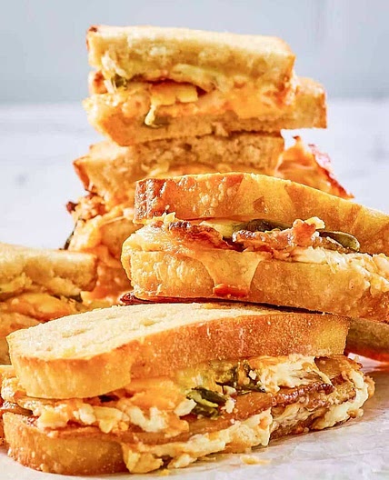 Jalapeno Popper Grilled Cheese
