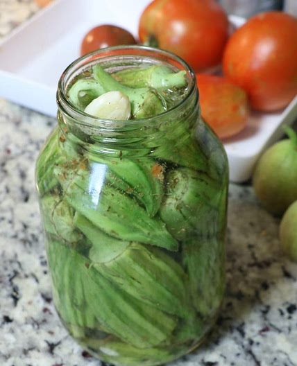 Refrigerator Pickled Okra Recipe