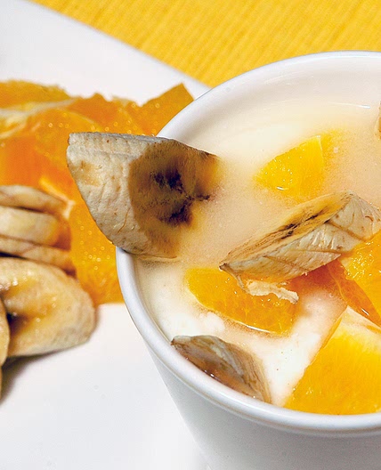 Ensalada de frutas al yogur