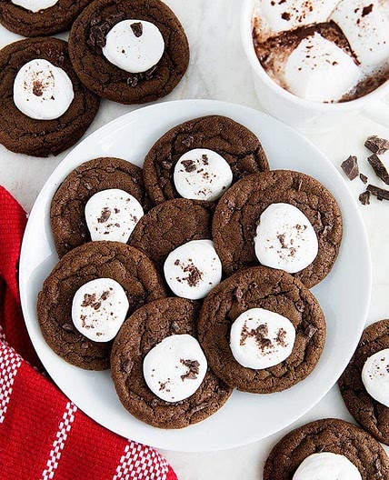 Hot Cocoa Cookies