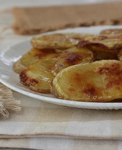 Rondelle di patate al forno