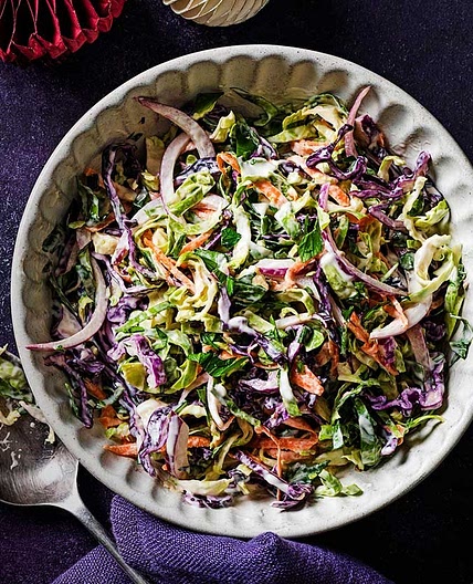 Brussels sprout slaw