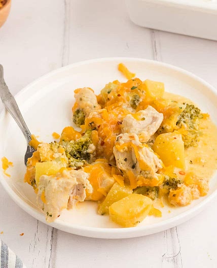 Chicken Broccoli Potato Casserole