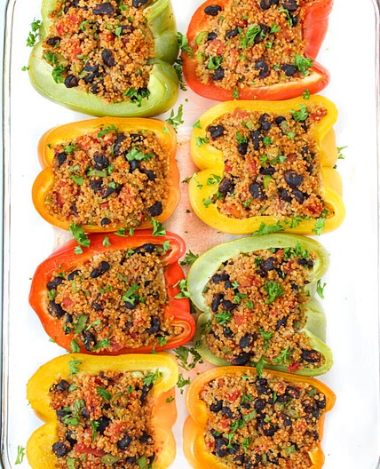 Couscous Stuffed Peppers