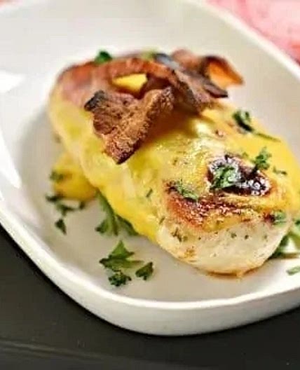 Keto Bacon Cheddar Ranch Chicken