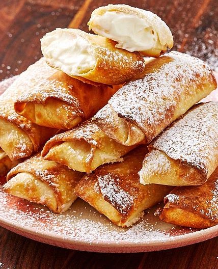 Cheesecake Egg Rolls