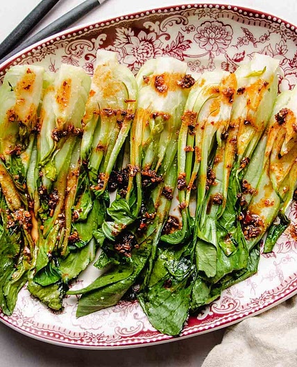 Roasted bok choy recipe