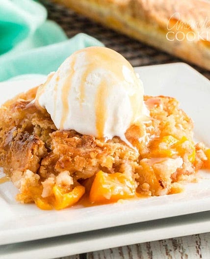 Peach Cobbler Dump Cake