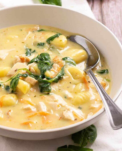 Chicken Gnocchi Soup (Olive Garden Copycat)