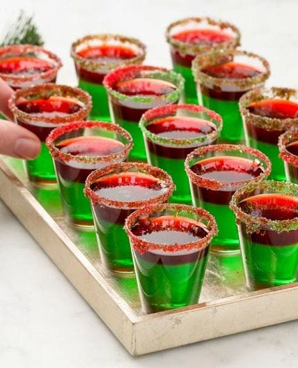 Christmas Jell-O Shots