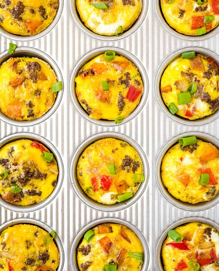 Easy Whole30 Egg Breakfast Muffins