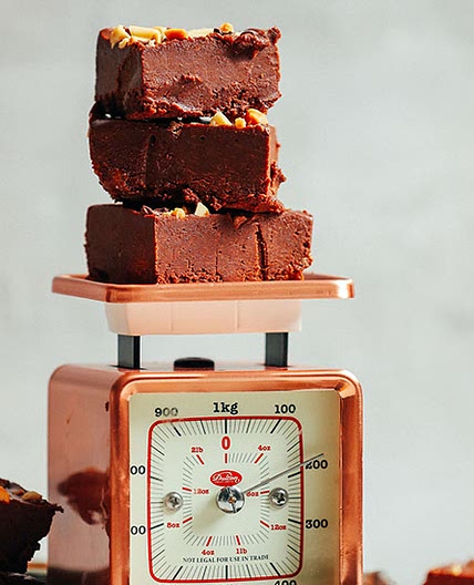 Chocolate Peanut Butter Freezer Fudge