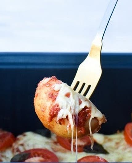Slow Cooker Pizza Potatoes