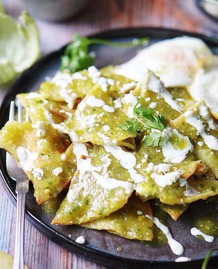 Chilaquiles Verdes (Green Chilaquiles) Recipe