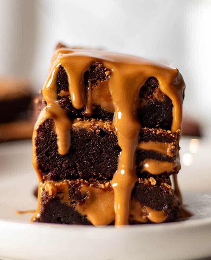 Best Biscoff Brownies Recipe - Easy and So Fudgy!