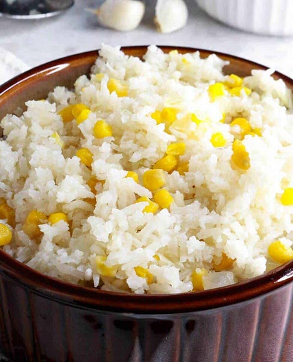 Mexican White Rice with Corn